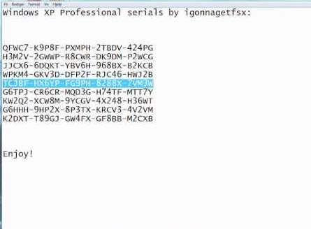 Windows Xp Professional Product Key Generator